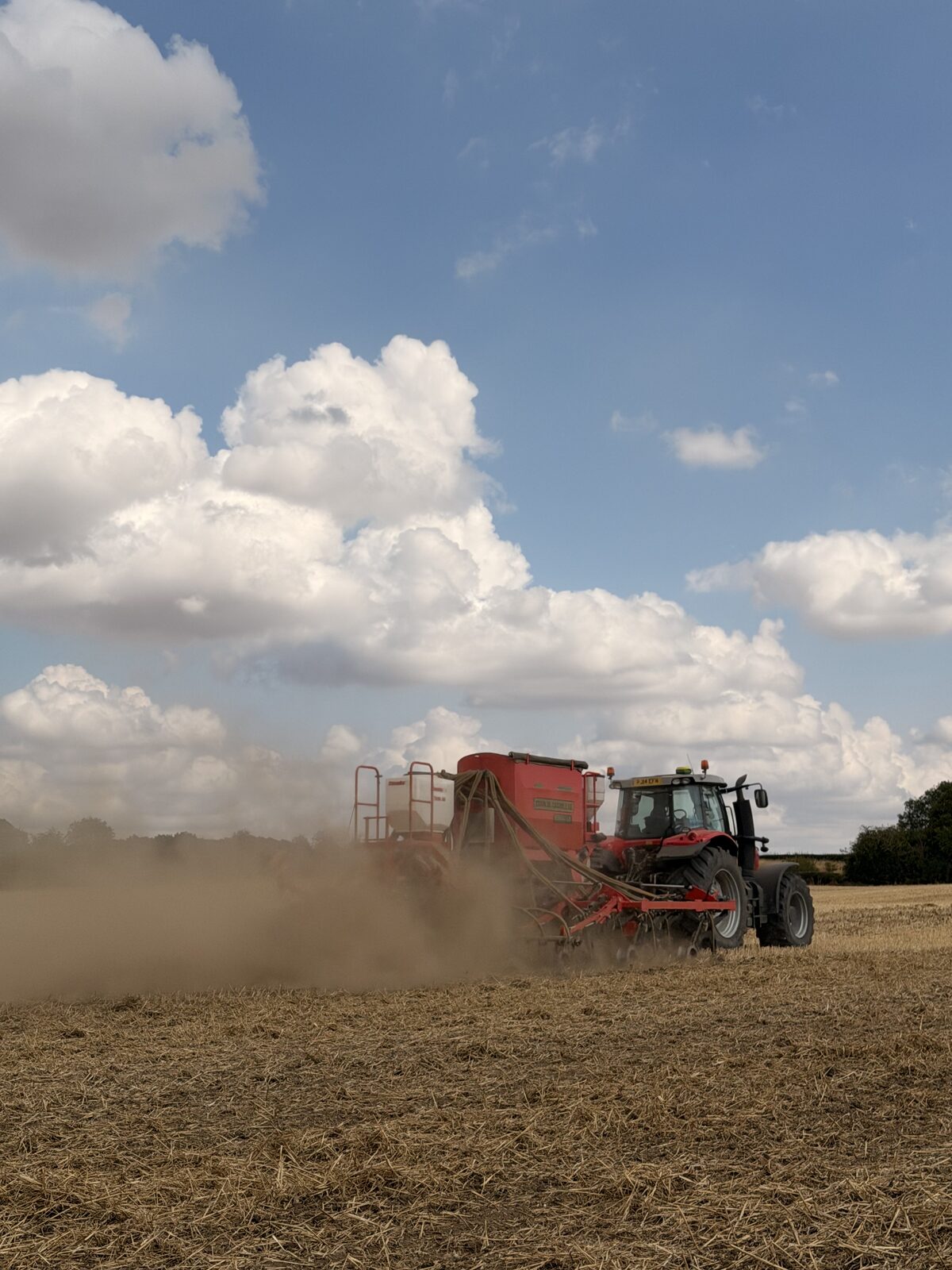 Drilling into dry conditions